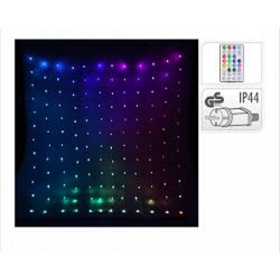 Светодиодная завеса 144 светодиода RGB Светодиодная завеса 144 светодиода RGB