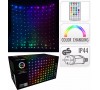 Светодиодная завеса 400 светодиода RGB