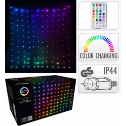 Светодиодная завеса 400 светодиода RGB