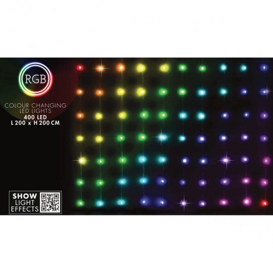 Светодиодная завеса 400 светодиода RGB Светодиодная завеса 400 светодиода RGB