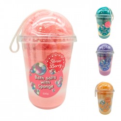 Vannas sāls 500g ar švammi Vannas sāls 500g ar švammi