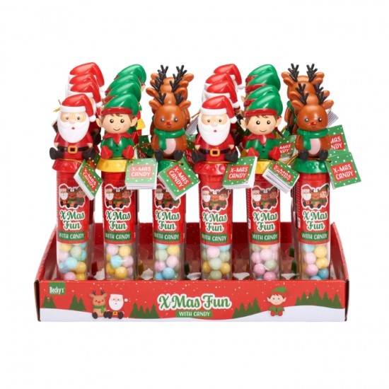 Конфеты с фруктовым вкусом в тюбике, NY, 30 г