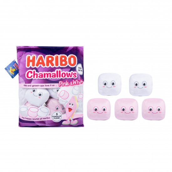 Plīša rotaļlieta HARIBO Plush Snack Bag 44x37x7cm - CHAMALL OWS