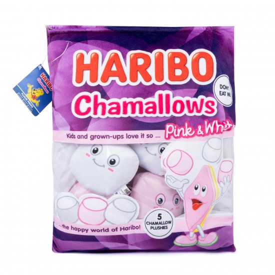 Plīša rotaļlieta HARIBO Plush Snack Bag 44x37x7cm - CHAMALL OWS