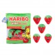 Plīša rotaļlieta HARIBO Plush Snack Bag 44x37x7cm -GIANT Strawbs