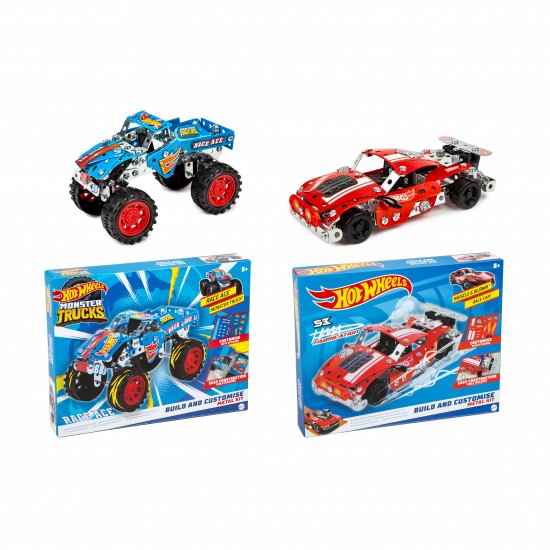 Металлический конструктор HOT WHEELS Monster Trucks - 2 вида