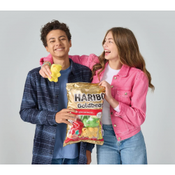 Мягкая игрушка HARIBO, плюшевая сумка для закусок, 44x37x7 см - GOLDBEARS