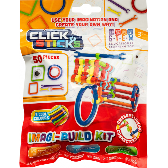Набор для моделирования CLICKSTICKS, 50 шт.