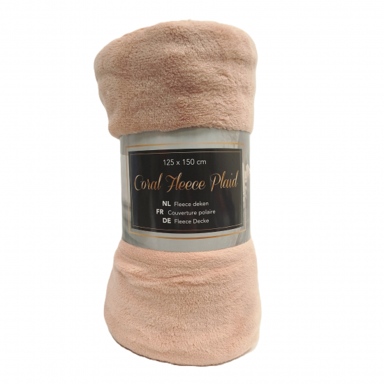 Flīsa pleds CORAL 125x150cm