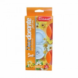 Tualetes atsvaidzinātājs SETAHBLU 2x50g - TROPICAL Tualetes atsvaidzinātājs SETAHBLU 2x50g - TROPICAL