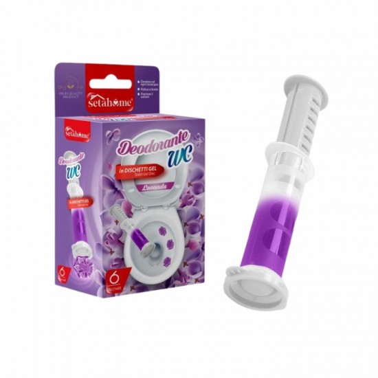 Tualetes želejas gaisa aromatizētājsSETAHOME ar dozatoru - LAVENDER