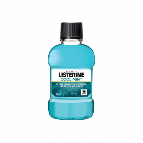 Mutes skalošanas līdzeklis LISTERINE 80ml - COOL MINT