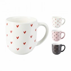 Keramikas krūze ar sirsniņām, 300 ml