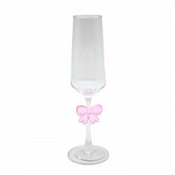 Šampanieša glāze ar banti, 250ml