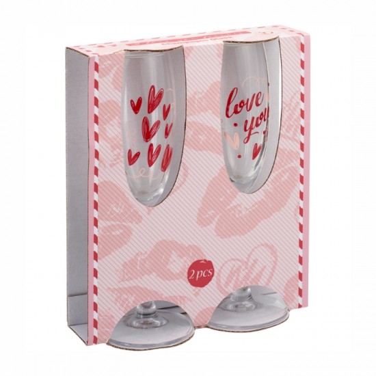 Šampanieša glāzes, 2 gab, 190ml