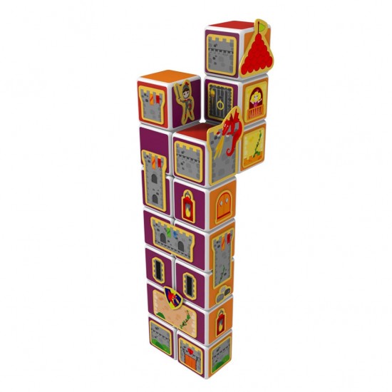 Magnētiskais konstruktors, GEOMAG MAGICUBE,- 78 gab