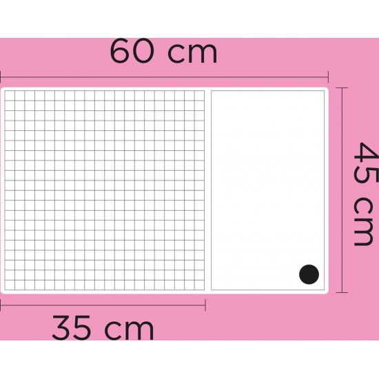 Подставка для стола стеклянная A3 CRAFT&CO 45x60 см
