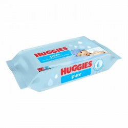 Mitrās salvetes Huggies PURE