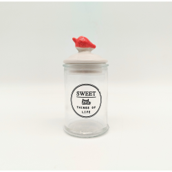 Стеклянная банка для хранения конфет, 13 см, 4 вида. Стеклянная банка для хранения конфет, 13 см, 4 вида.