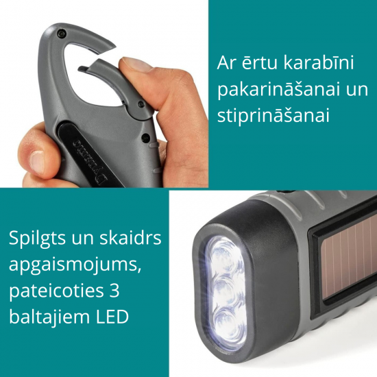 Lukturis DINAMO EASYmaxx 3.6V