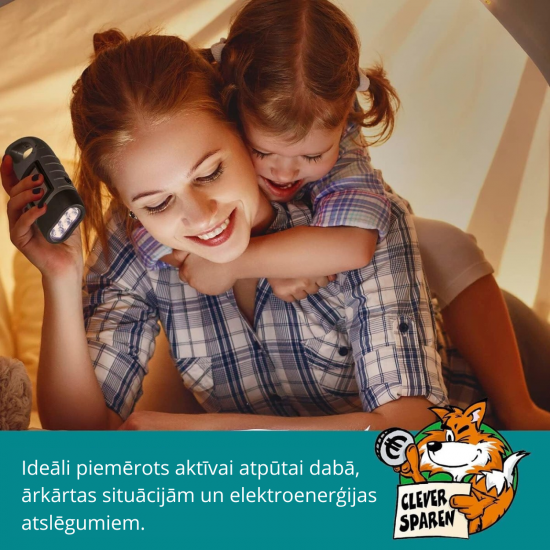 Lukturis DINAMO EASYmaxx 3.6V