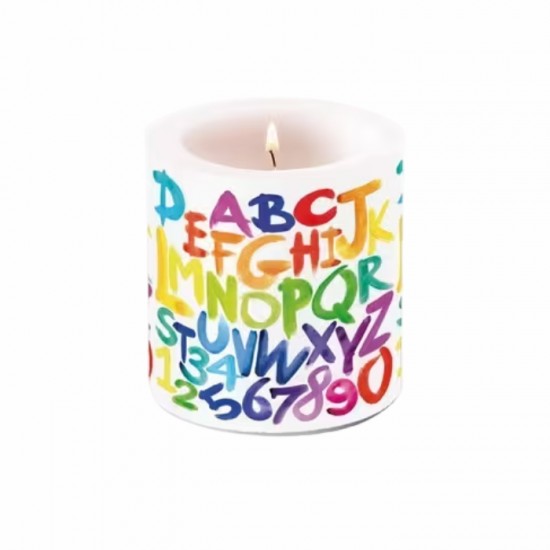 Svece AMBIENTE - ar burtiem