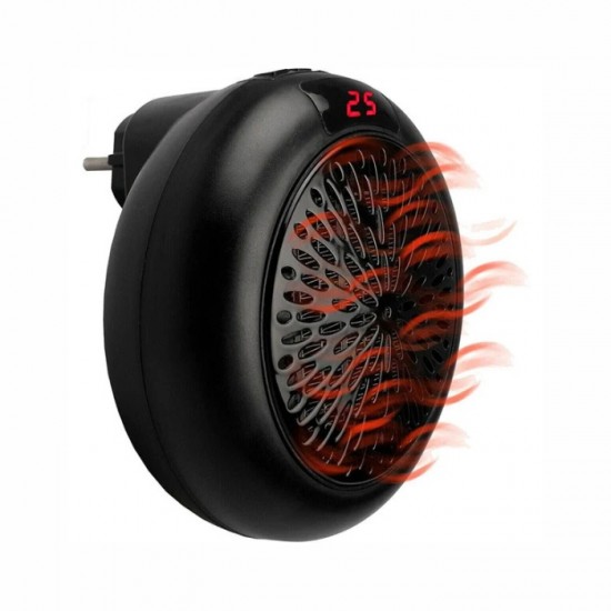 Mini sildītājs DELUXA - iespraužams rozetē