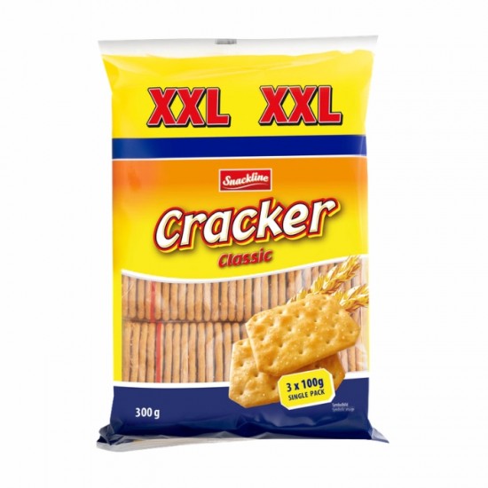 Соленые крекеры SNACKLINE XXL 3x100=300 г