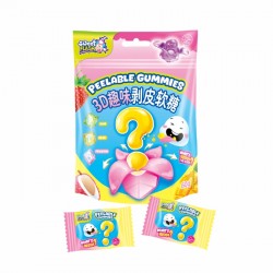 Želejas konfektes noplēšamas PEELABLE 60g – Mystery