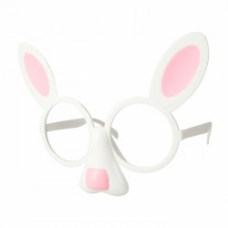 Lieldienu ballīšu brilles EASTER – trusis