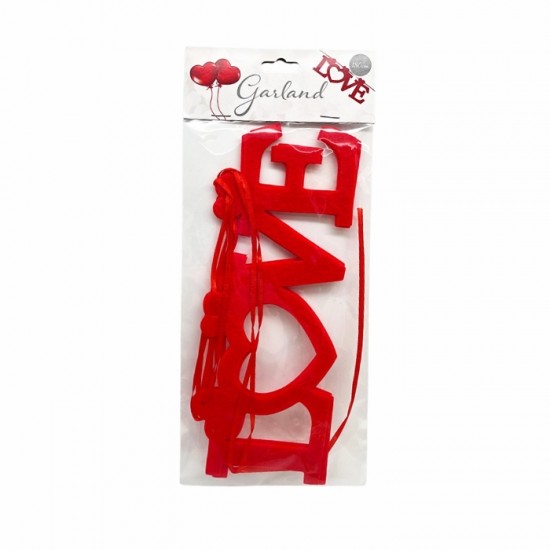 Гирлянда PARTY LOVE HEART 180CM