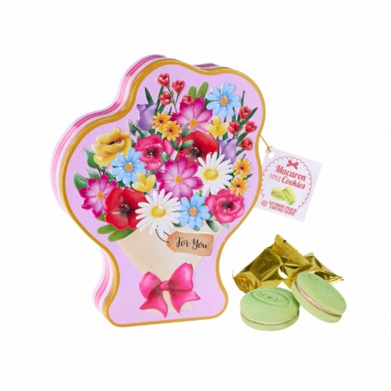 Cepumi metāla kastītē 130g – ZIEDU PUŠĶIS