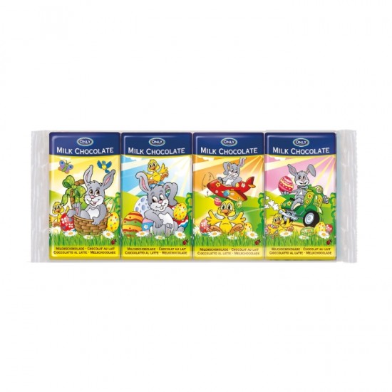 EASTER Piena šokolādes 4x15g= 60g