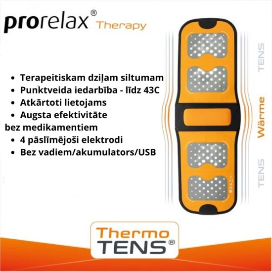 Elektrostimulācijas ierīce  PRORELAX THERMO TENS