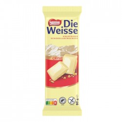 Baltā šokolāde NESTLE 90g – kraukšķīgiem gabaliņiem Baltā šokolāde NESTLE 90g – kraukšķīgiem gabaliņiem