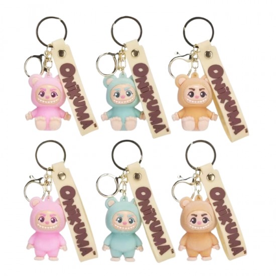 Atslēgu piekariņš 3D ONIKUMA 6,5 cm - ar siksniņu