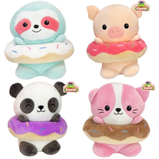 Mīkstā rotaļlieta  KAWAII KUTIES 19 cm – donut