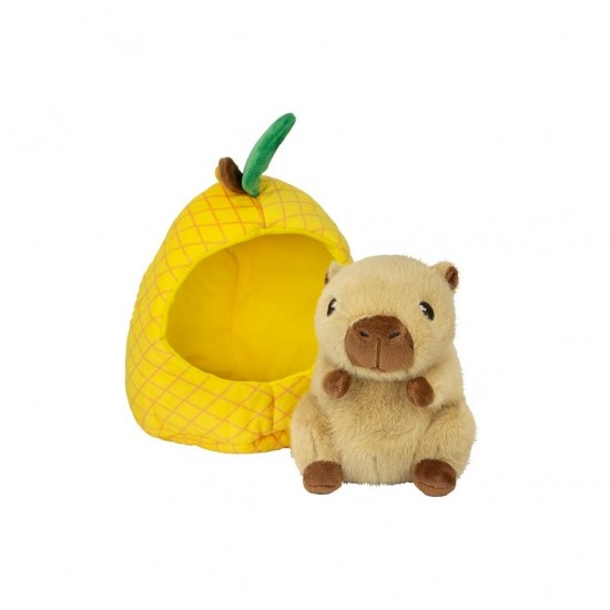 Mīkstā rotaļlieta KAPIBARA 22 cm - augļu sērija