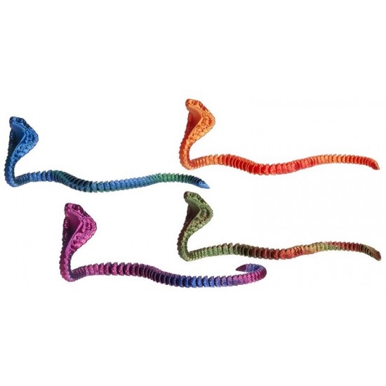 Drukāta rotaļlieta 3D 25 cm -  kobra
