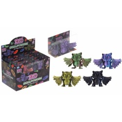 Drukāta rotaļlieta 3D 10x7 cm - pūce Drukāta rotaļlieta 3D 10x7 cm - pūce