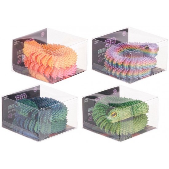 Drukāta rotaļlieta 3D 45 cm -  čūska