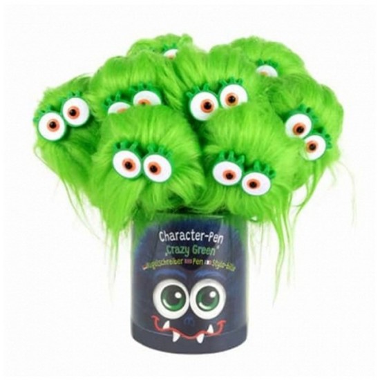 Pildspalva MONSTER HERBS FLUFFY 20 cm – Crazy green