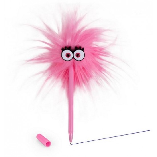 Pildspalva MONSTER HERBS FLUFFY 20 cm - Pretty Pink