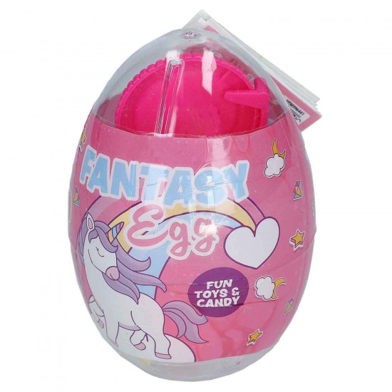 Яйцо-сюрприз Becky's 15 г – UNICORN со сладостями и игрушкой