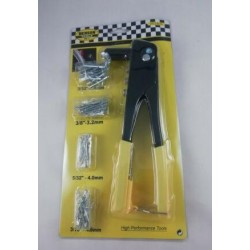 Заклепочник с заклепками 2,4 / 3,2 / 4,0 / 4,8 мм