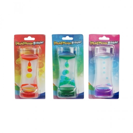 Šķidruma kustības burbuļotājs smilšu pulkstenis 14 cm