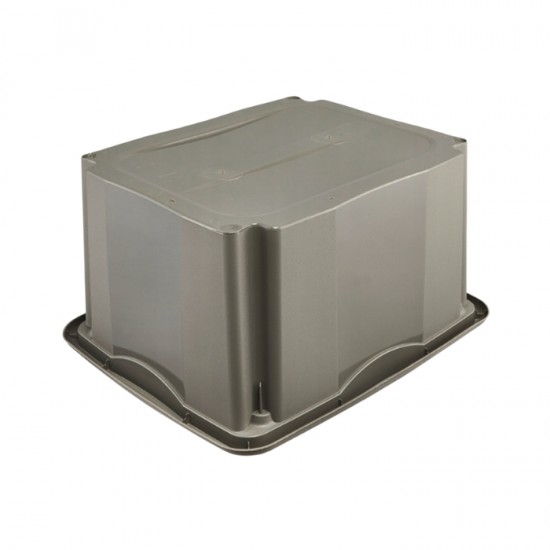 Контейнер для хранения, KEEPER 15 л - серый