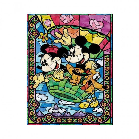 Dimantu mozaīka RUBYE, 30x40cm - Mickey and Minnie