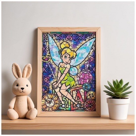 Dimantu mazaīka RUBYE,  30x40cm - Tinkerbell