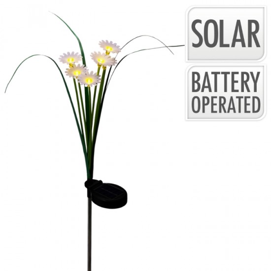 Dārza solāra lampa FLOWERS